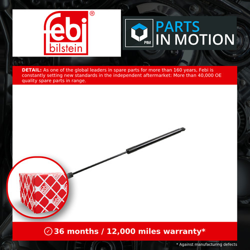 Boot gas strut - gas,